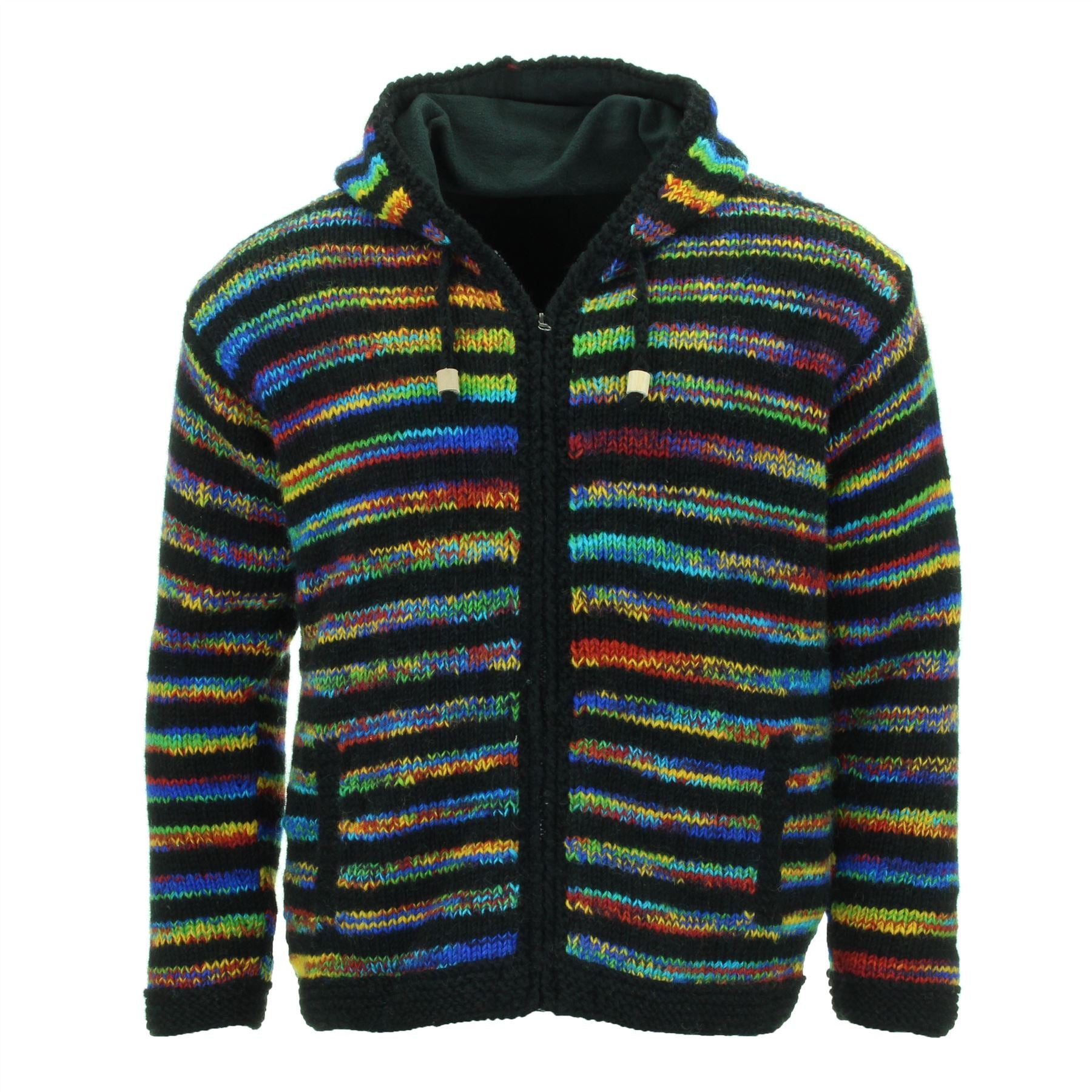 Vintage Uzzi Rainbow Sherbet outlet Corded Sweater Jacket