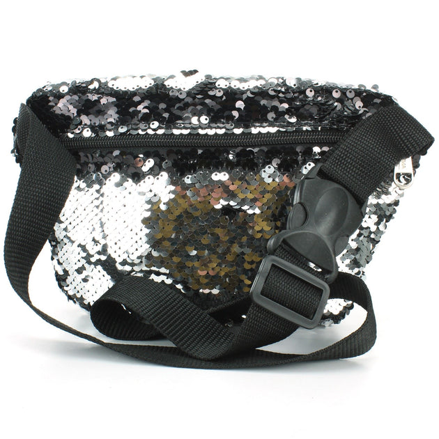 Silver sequin sale fanny pack