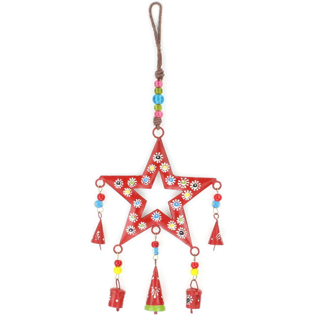 Hanging Star Mobile Decoration - Red – LoudElephant