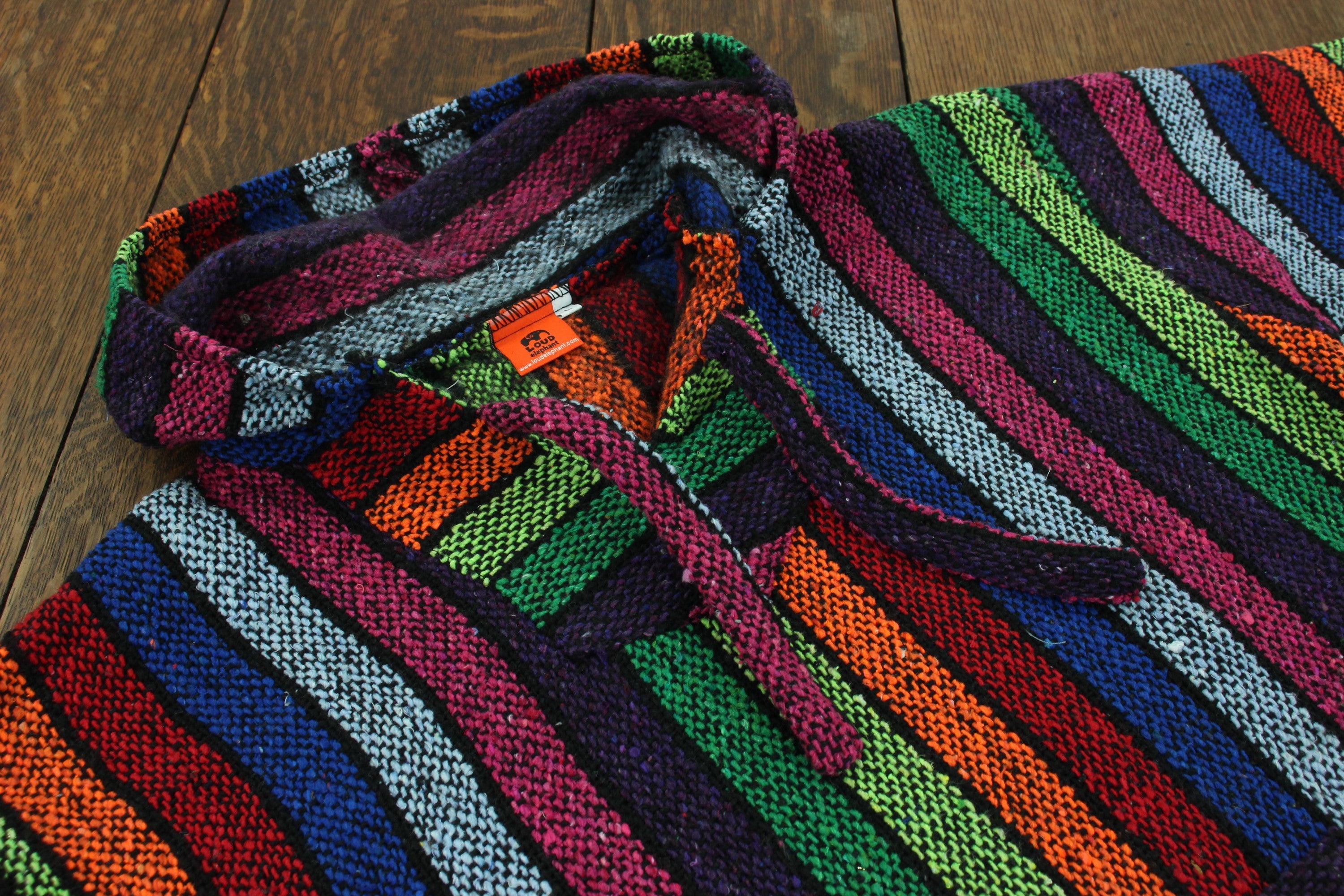 Fair Trade Mexican Baja Hoodies from Siesta and LoudElephant