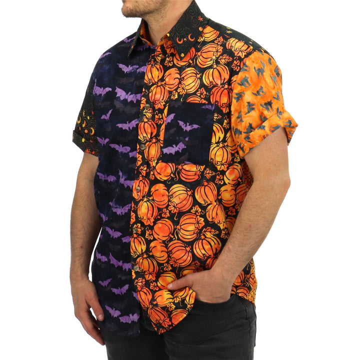 Regular Fit Short Sleeve Shirt - Random Halloween