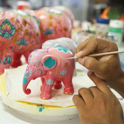 Paint Your Own Elephant - Art Box (15cm)