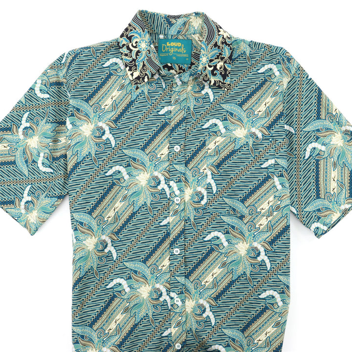 Regular Fit Short Sleeve Shirt - Pulau Batik