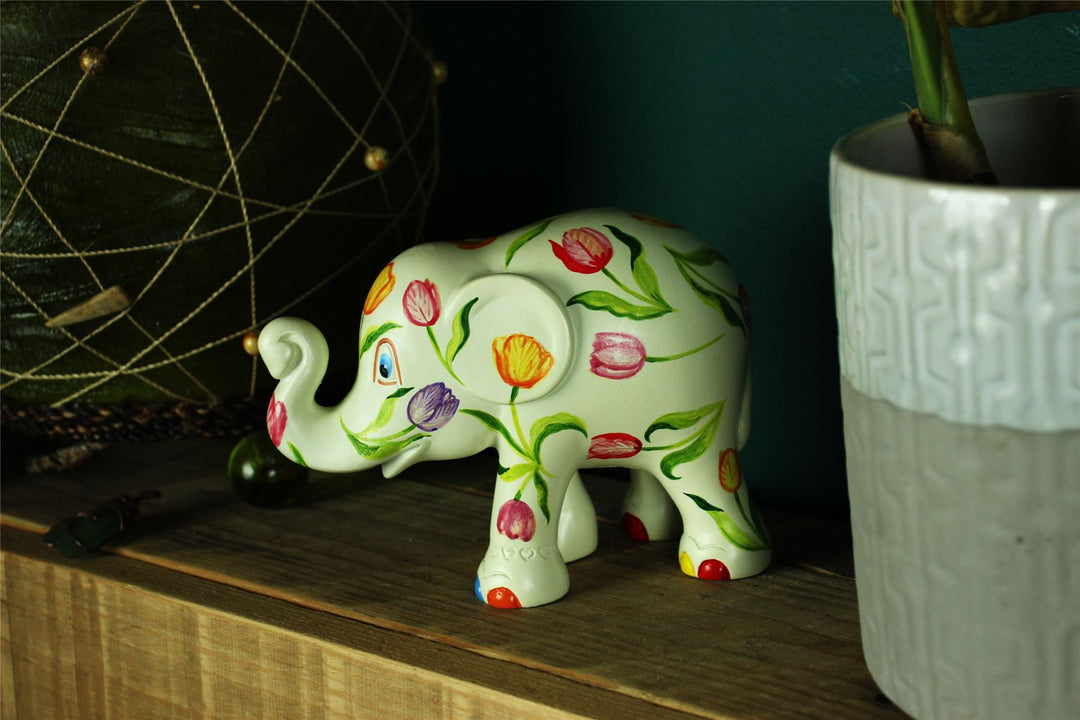 Limited Edition Replica Elephant - Tulip Melody