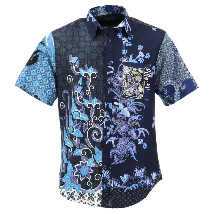 Regular Fit Short Sleeve Shirt - Random Blues