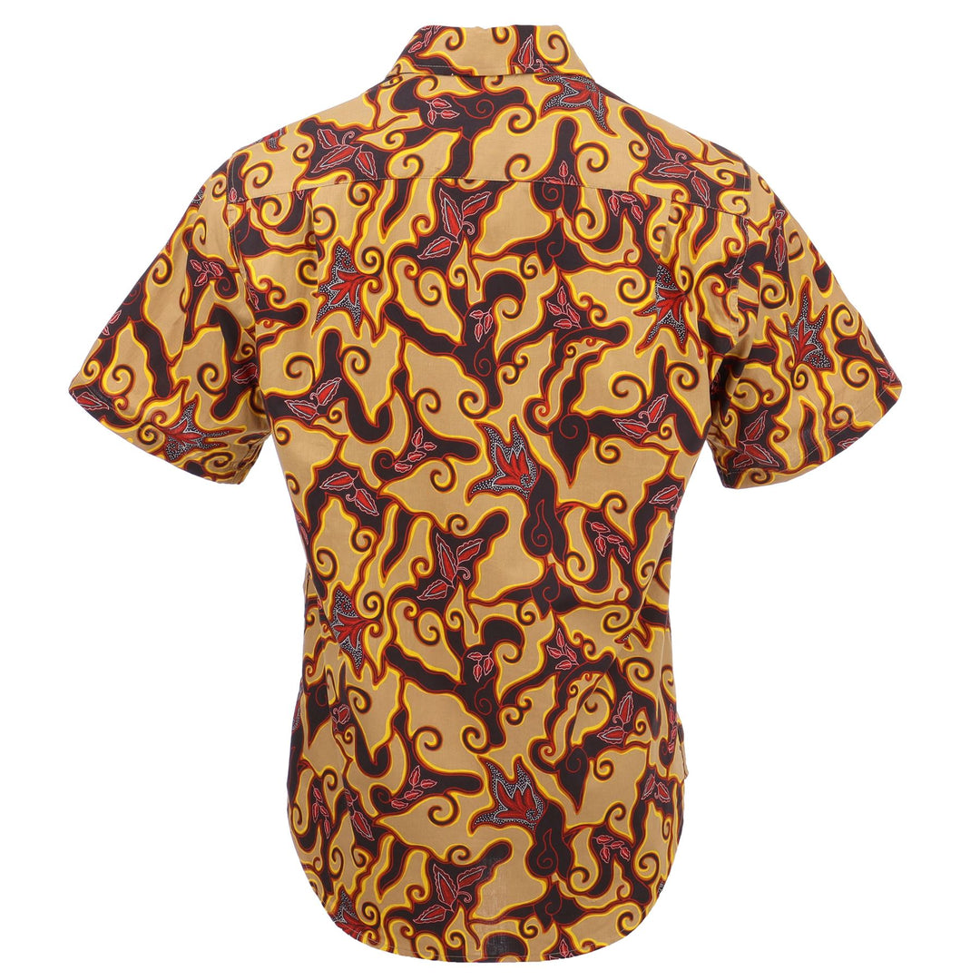 Regular Fit Short Sleeve Shirt - Semeru Batik