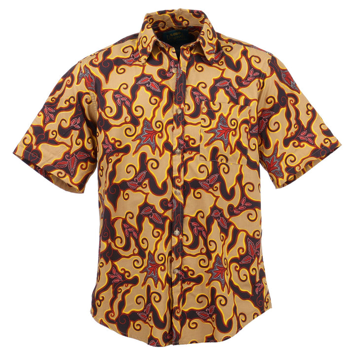 Regular Fit Short Sleeve Shirt - Semeru Batik