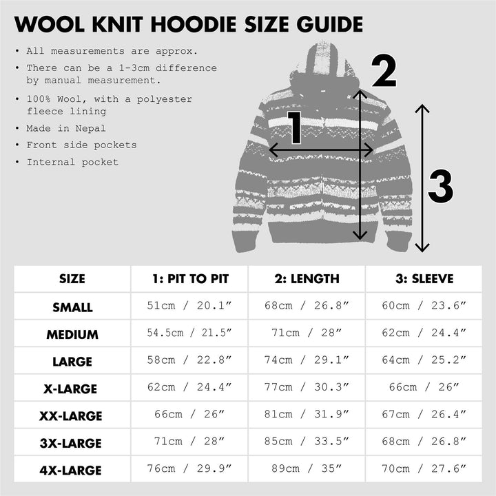 Hand Knitted Wool Hooded Jacket Cardigan - SD Electric