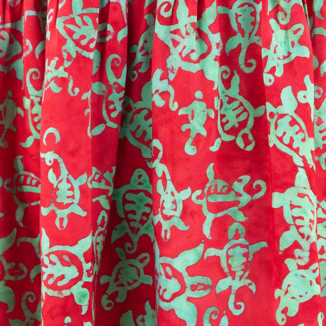 The Shroom Dress - Turtle Bay Red