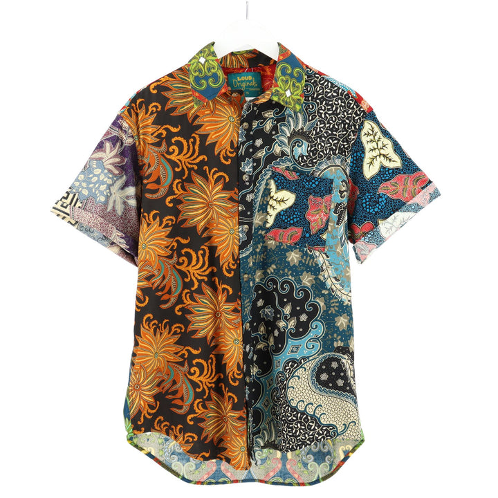 Regular Fit Short Sleeve Shirt - Random Abstract