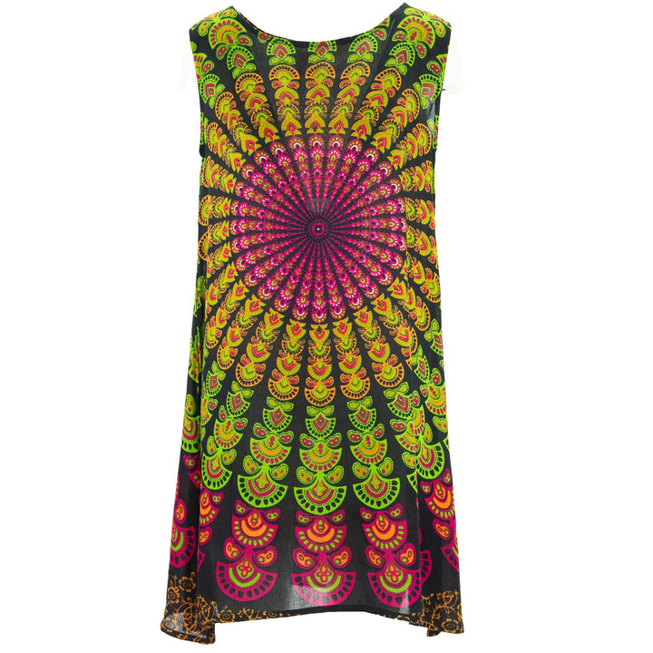 The Swirl Shift Dress - Bombay Mandala