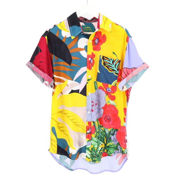 Regular Fit Short Sleeve Shirt - Random Bright Beach