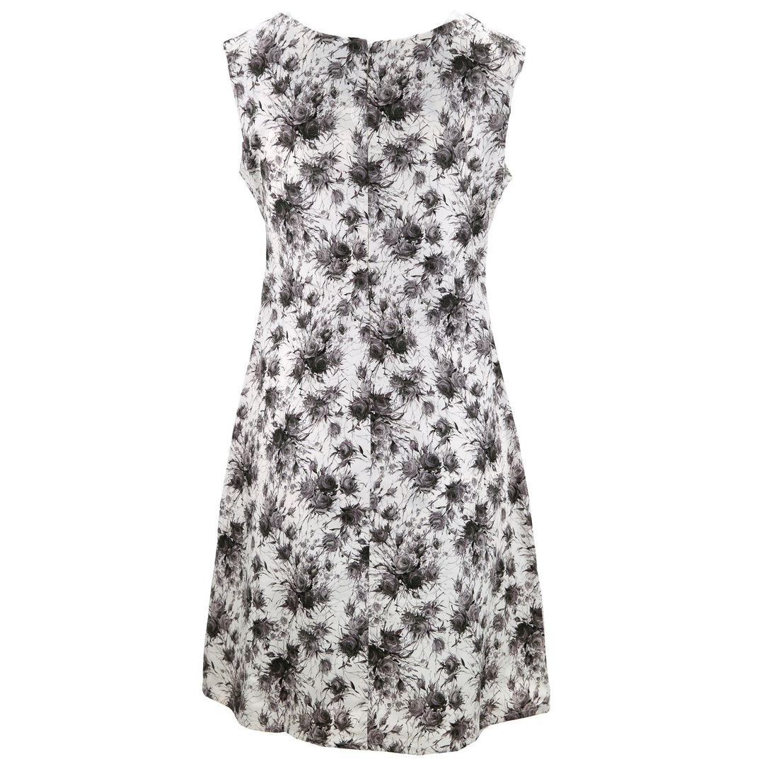 Nifty Shifty Dress - Rose Bunch Mono