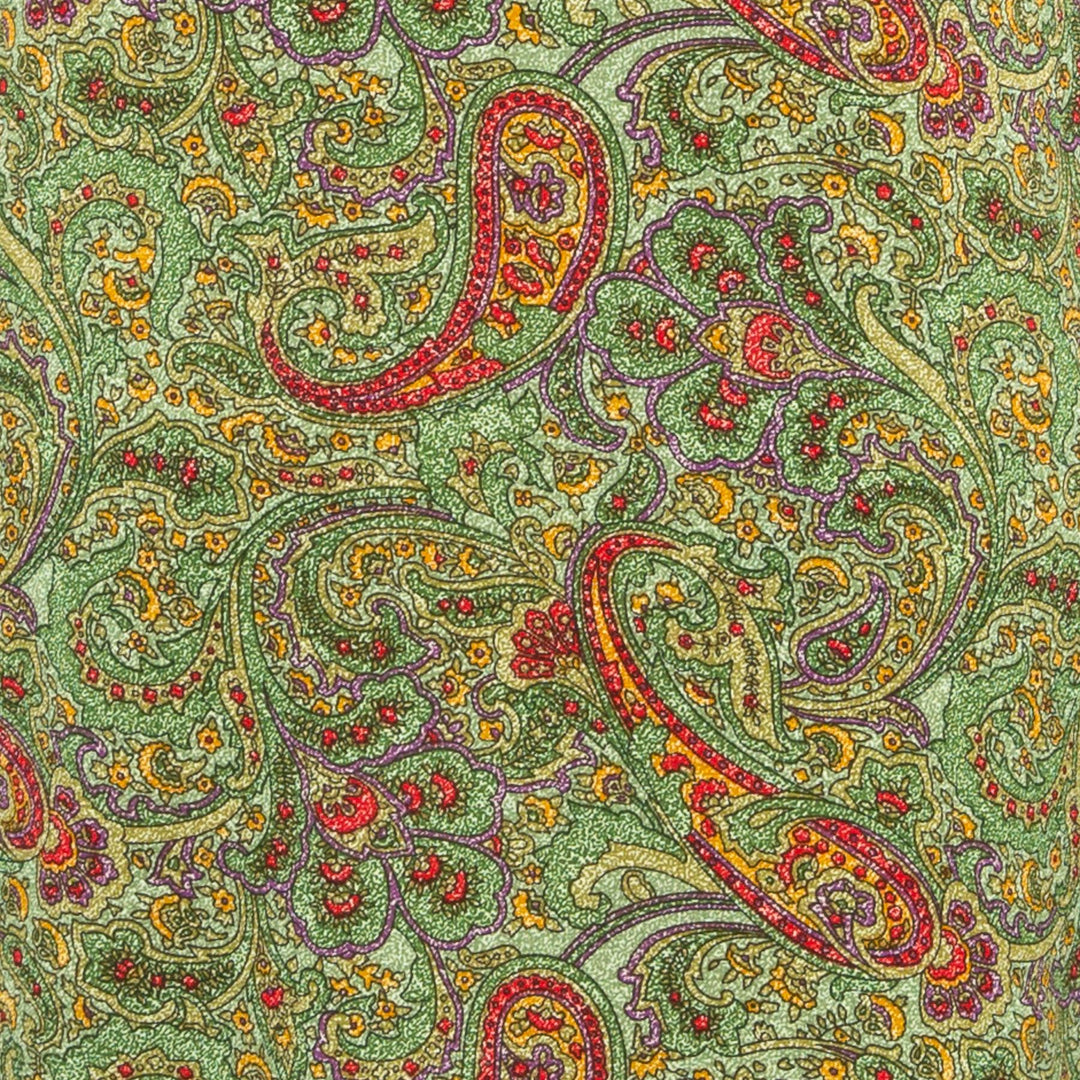 Mandarin Mini Dress - Paisley Garden