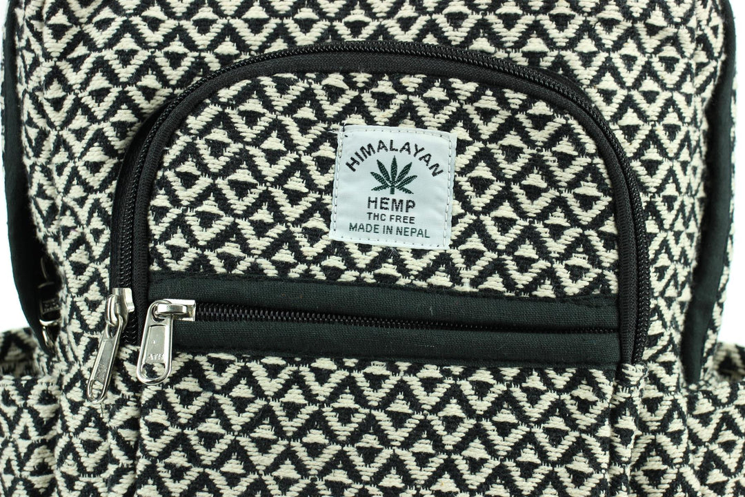 Himalayan Hemp Backpack - Mono Reflection