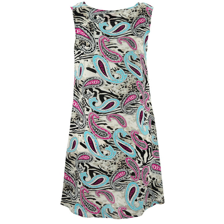 The Swirl Shift Dress - Savannah Paisley