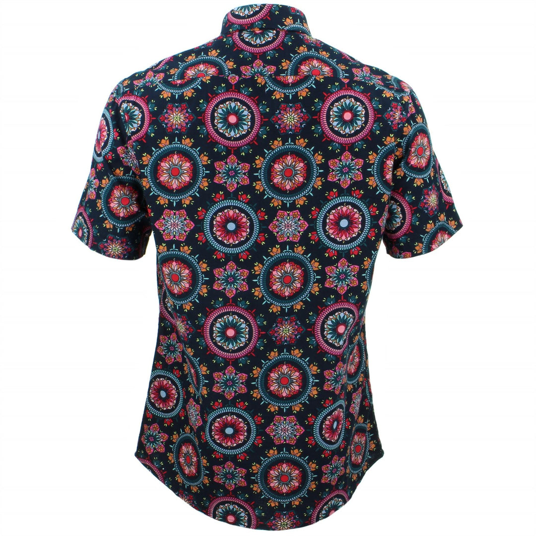 Tailored Fit Short Sleeve Shirt - Fractal