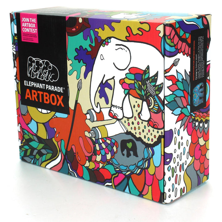 Paint Your Own Elephant - Art Box (15cm)