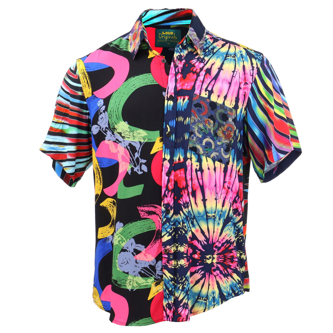 Regular Fit Short Sleeve Shirt - Random Neon