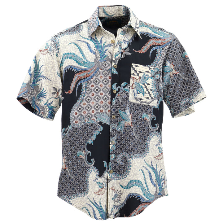 Regular Fit Short Sleeve Shirt - Oriental Dreams