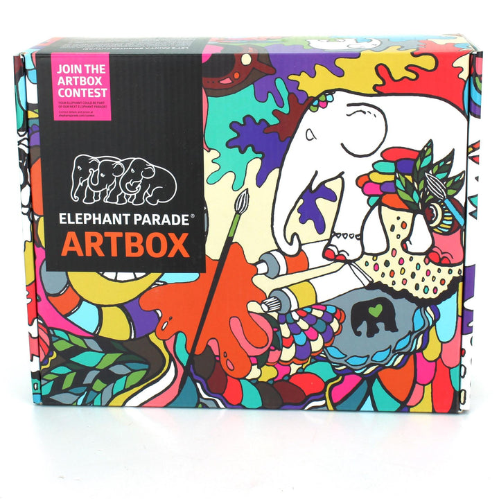 Paint Your Own Elephant - Art Box (15cm)