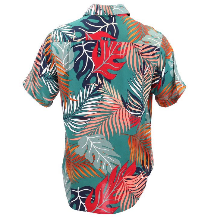 Regular Fit Short Sleeve Shirt - Tropical Green