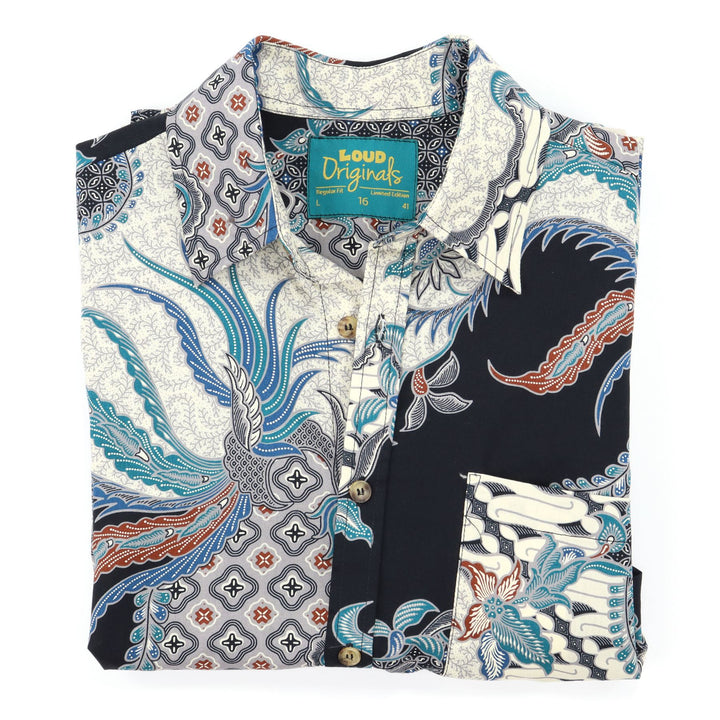 Regular Fit Short Sleeve Shirt - Oriental Dreams