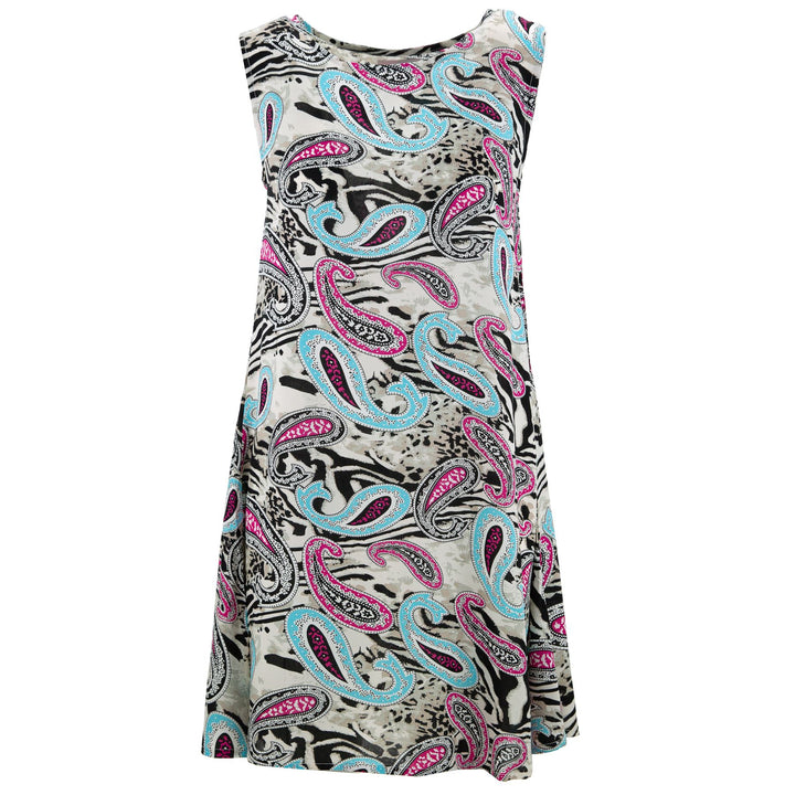 The Swirl Shift Dress - Savannah Paisley