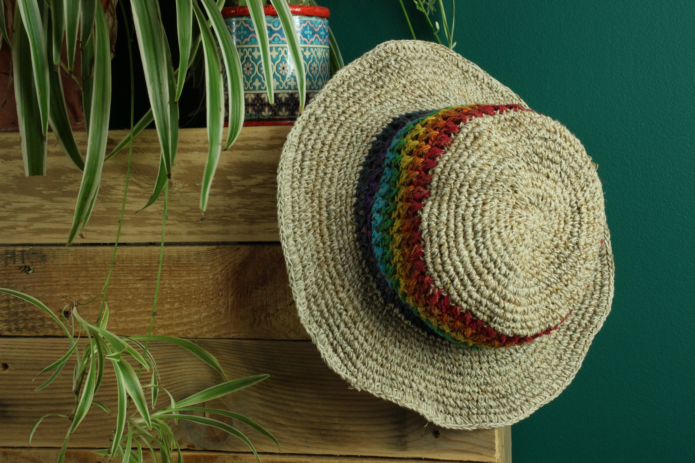 hemp cotton mix sun hat