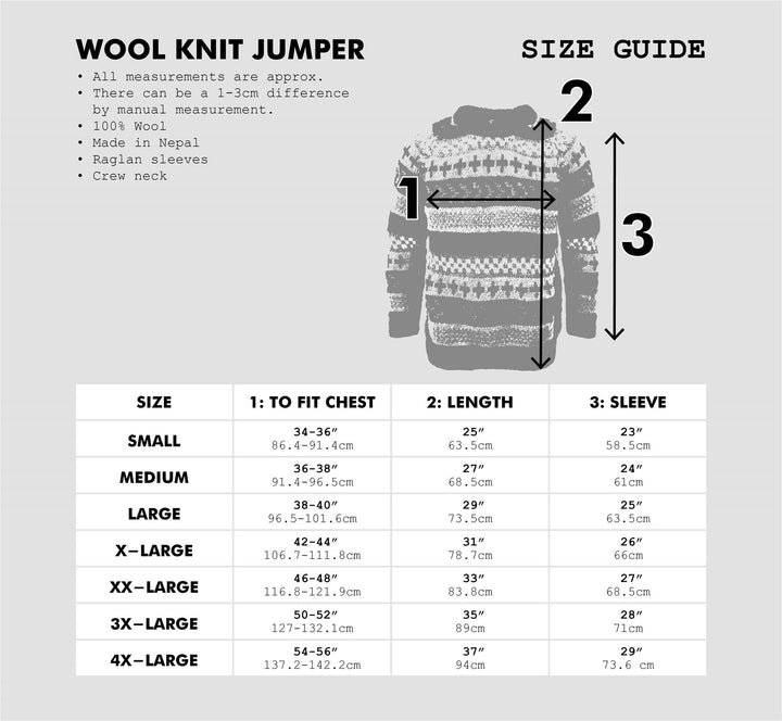 Hand Knitted Wool Jumper - Diamond SD Red