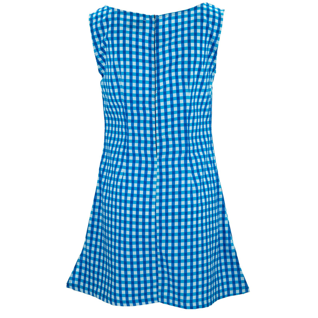 The Pocket Dress - Cerulean Blue Gingham