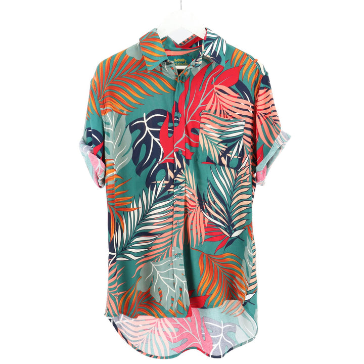 Regular Fit Short Sleeve Shirt - Tropical Green