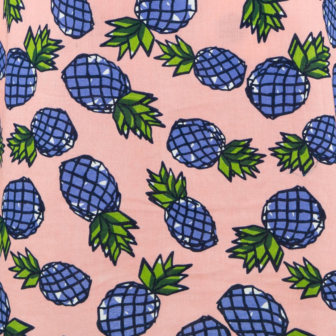 Belted Dress - Pineapple