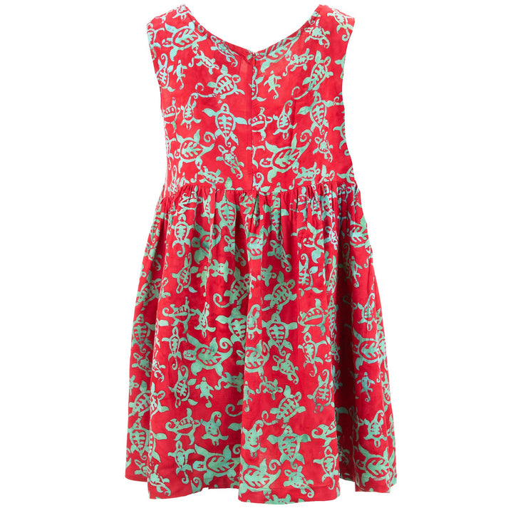 The Shroom Dress - Turtle Bay Red