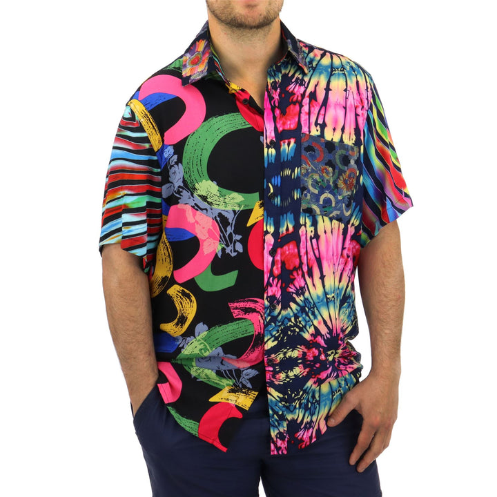 Regular Fit Short Sleeve Shirt - Random Neon