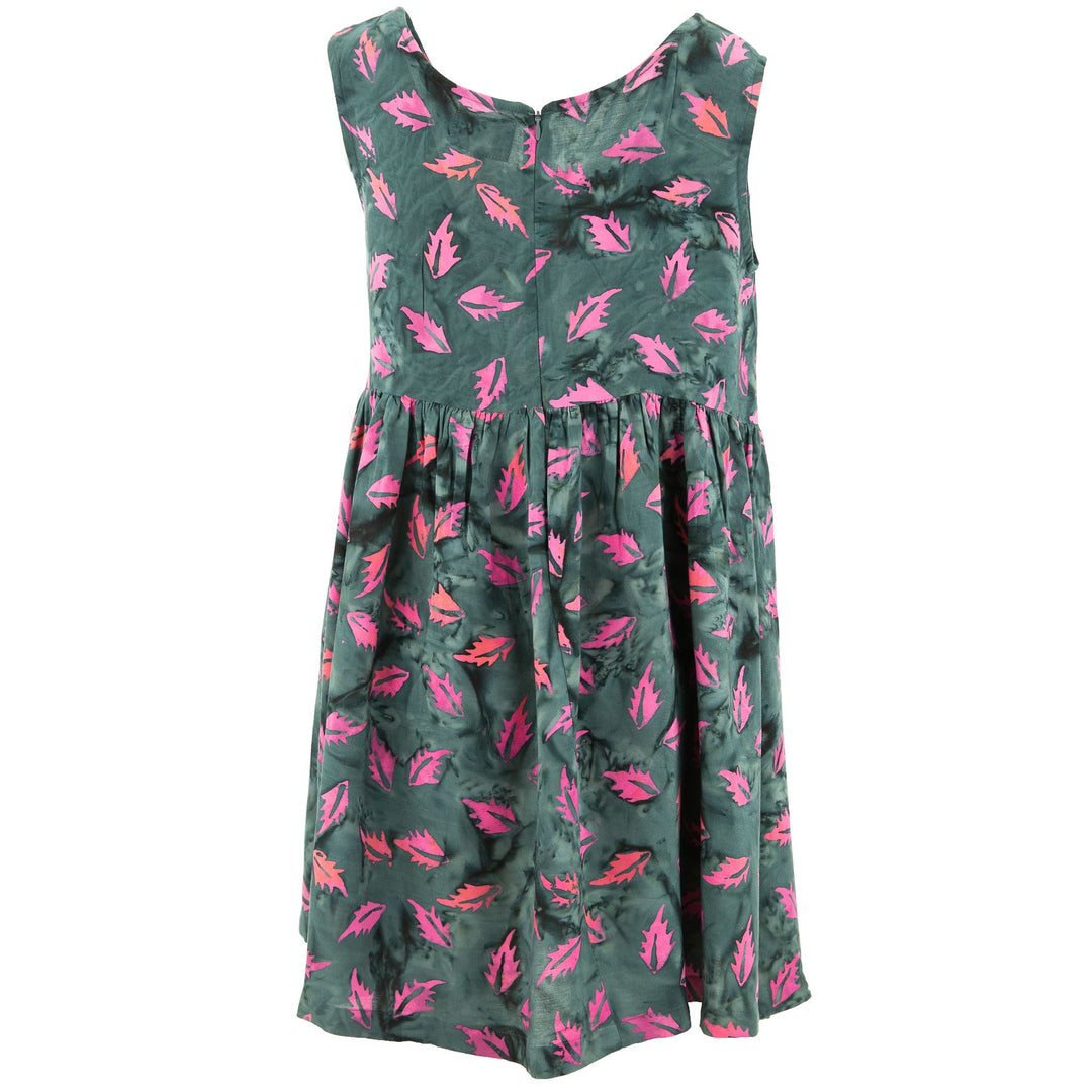 The Shroom Dress - Holly Leaves Grey