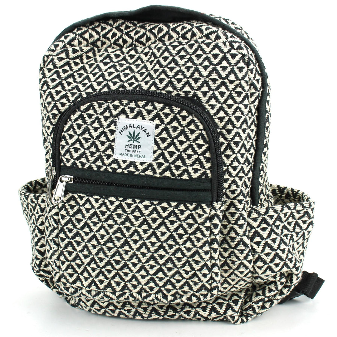 Himalayan Hemp Backpack - Mono Reflection