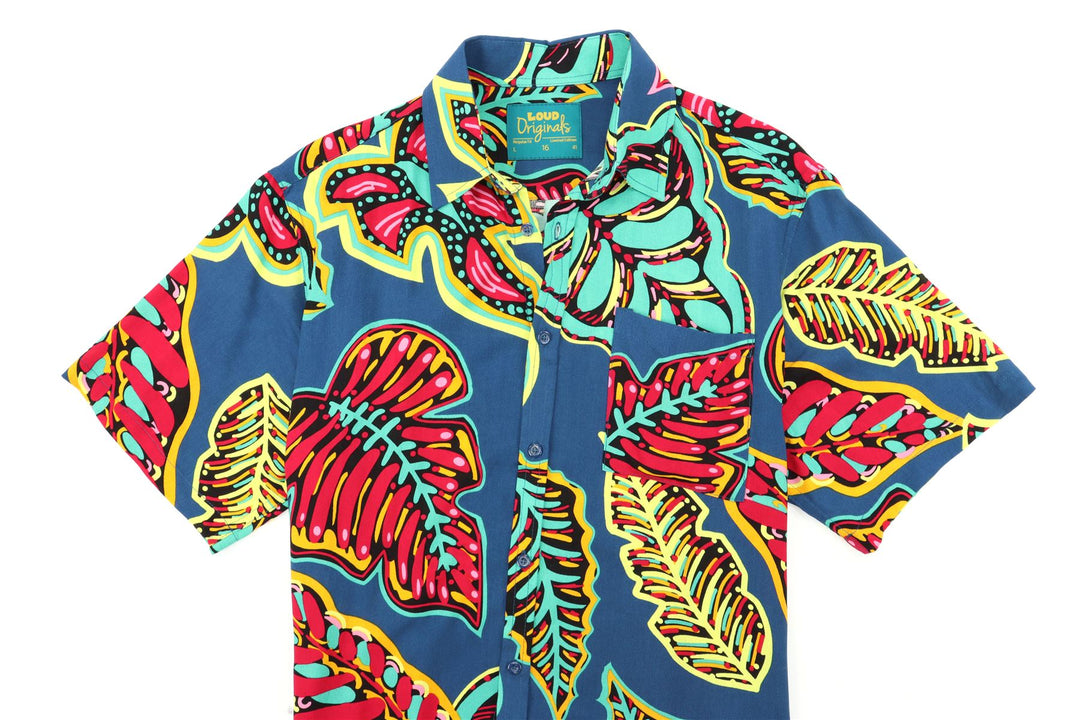 Regular Fit Short Sleeve Shirt - Tropical Tribe