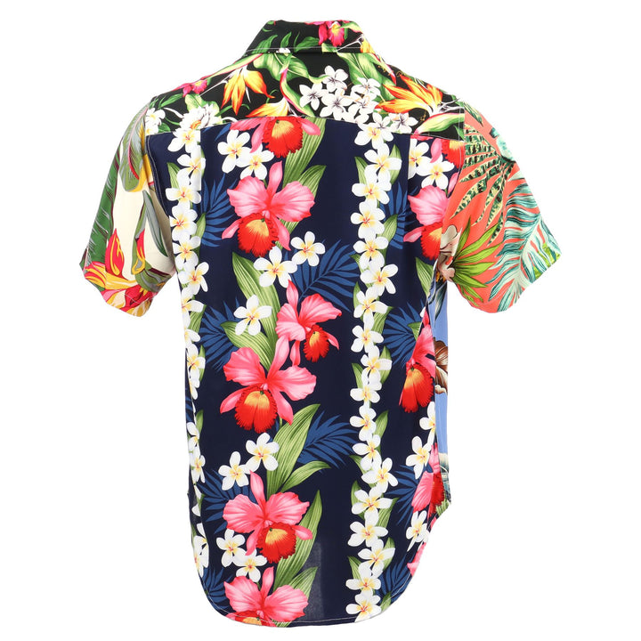 Regular Fit Short Sleeve Shirt - Random Tropical Floral