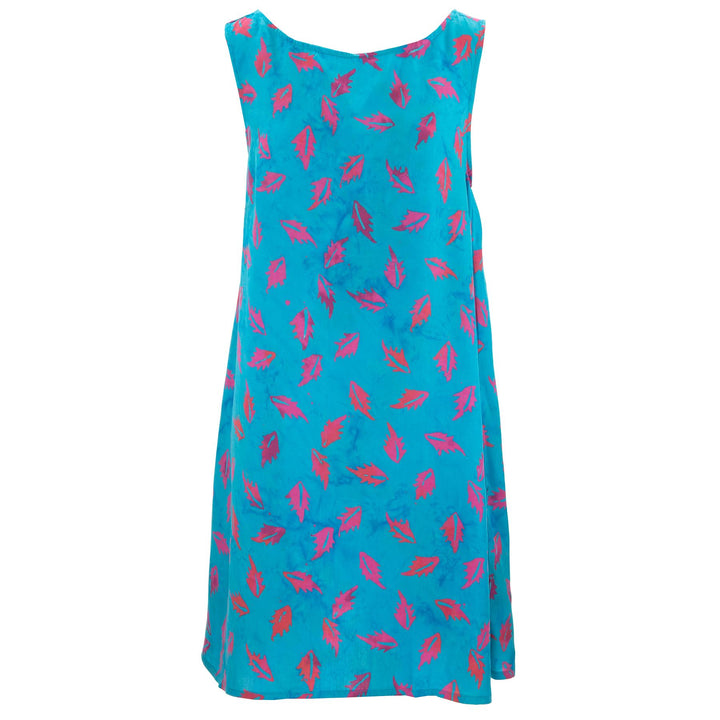 Shift Shaper Dress - Holly Leaves Blue