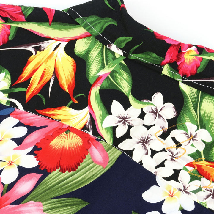 Regular Fit Short Sleeve Shirt - Random Tropical Floral