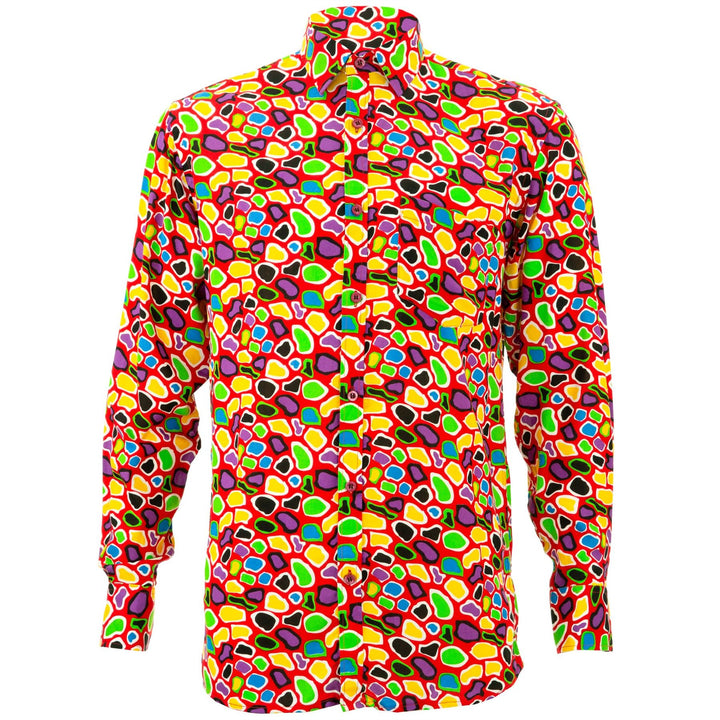 Regular Fit Long Sleeve Shirt - Islands