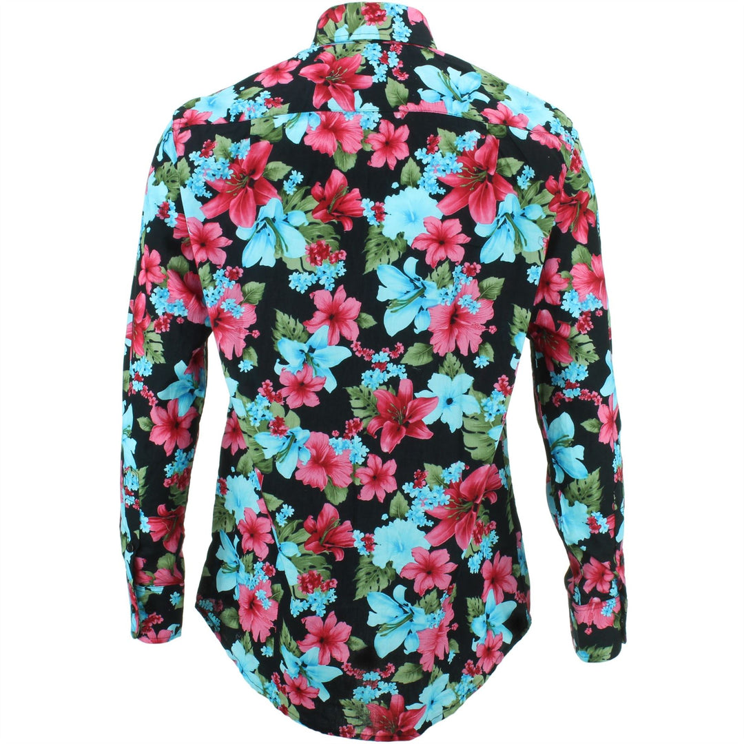 Regular Fit Long Sleeve Shirt - Lilies