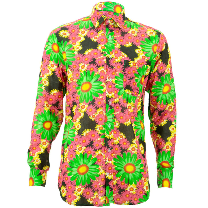 Regular Fit Long Sleeve Shirt - Floral