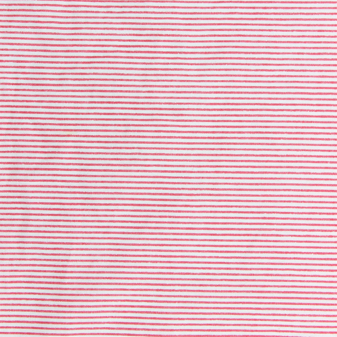 Regular Fit Long Sleeve Shirt - Pink Pinstripe