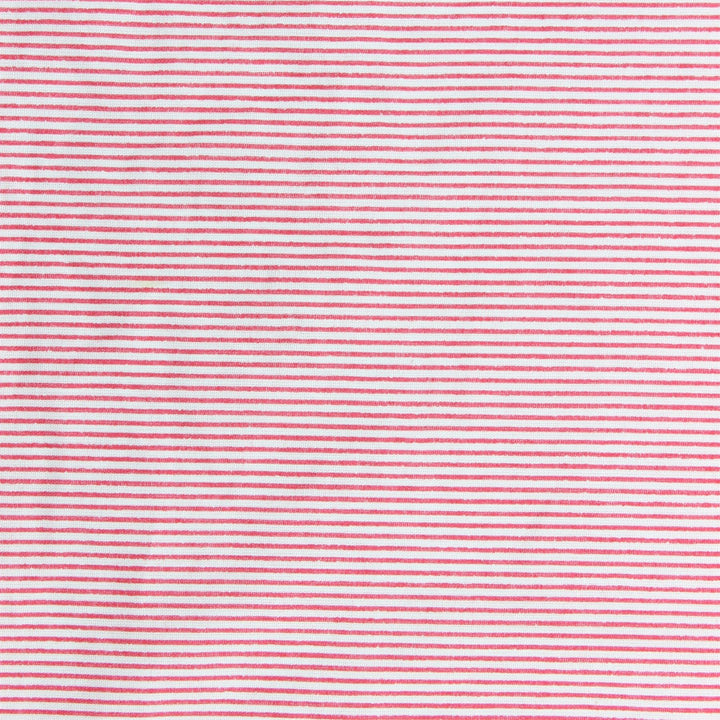 Regular Fit Long Sleeve Shirt - Pink Pinstripe