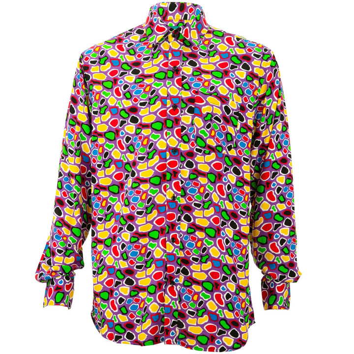 Regular Fit Long Sleeve Shirt - Islands