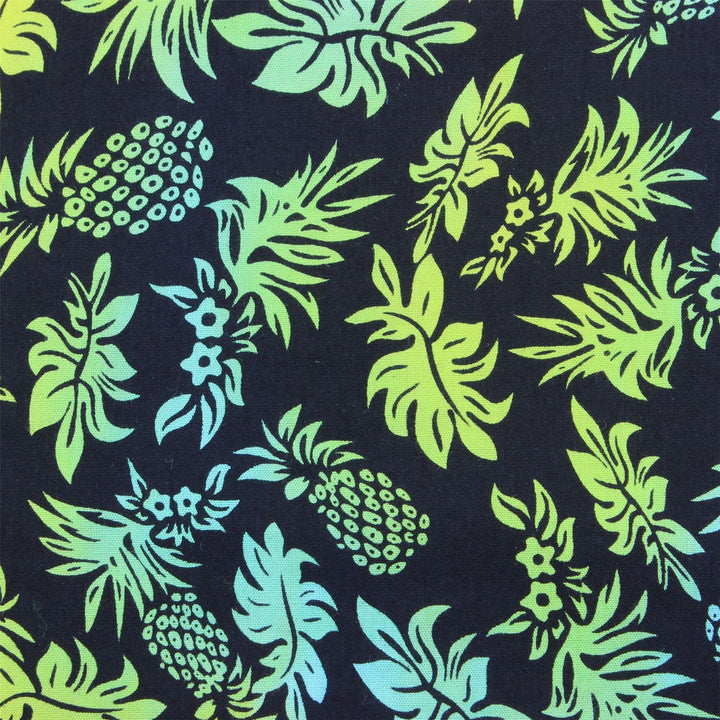 Slim Fit Short Sleeve Shirt - Multicoloured Pinapples