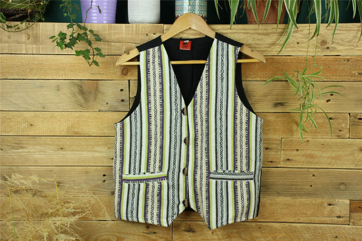 Brushed Cotton Waistcoat - Beach