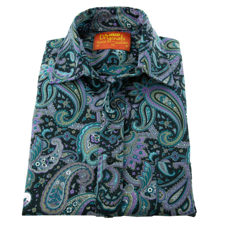 Regular Fit Long Sleeve Shirt - Paisley